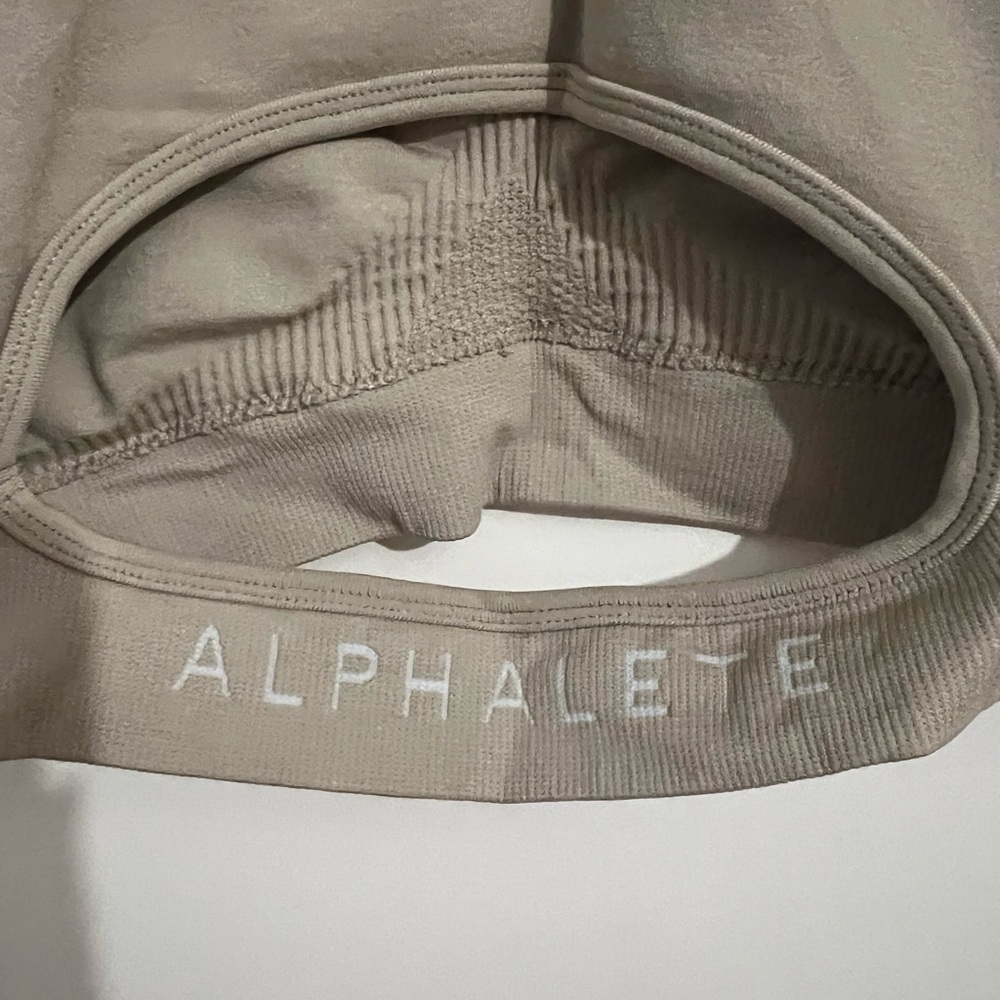 Alphalete Tan Razorback Sports Bra size small - Picture 3 of 5